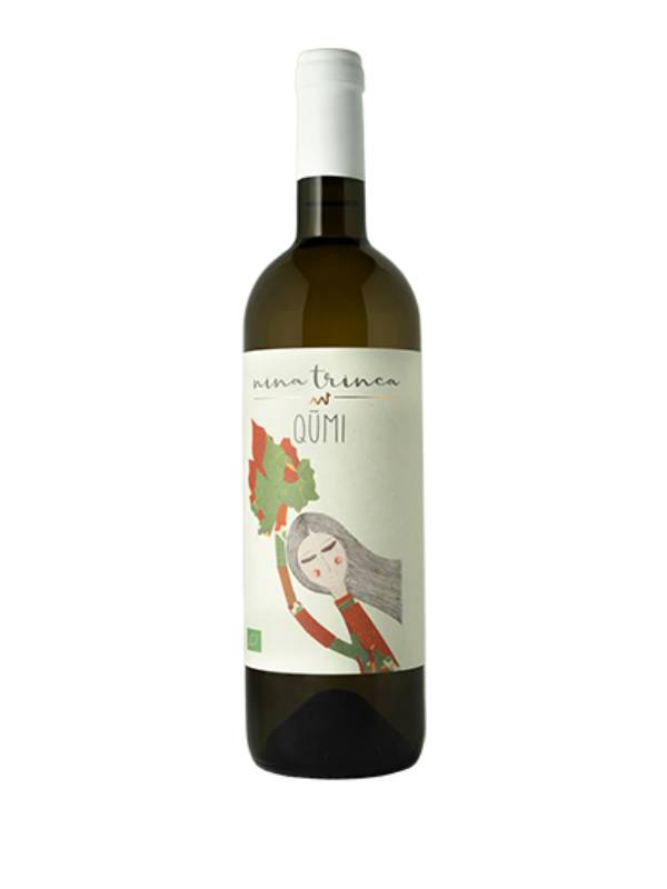 Bottiglia Qumi Grechetto IGT Lazio Bio - Azienda Vini Nina Trinca Zagarolo